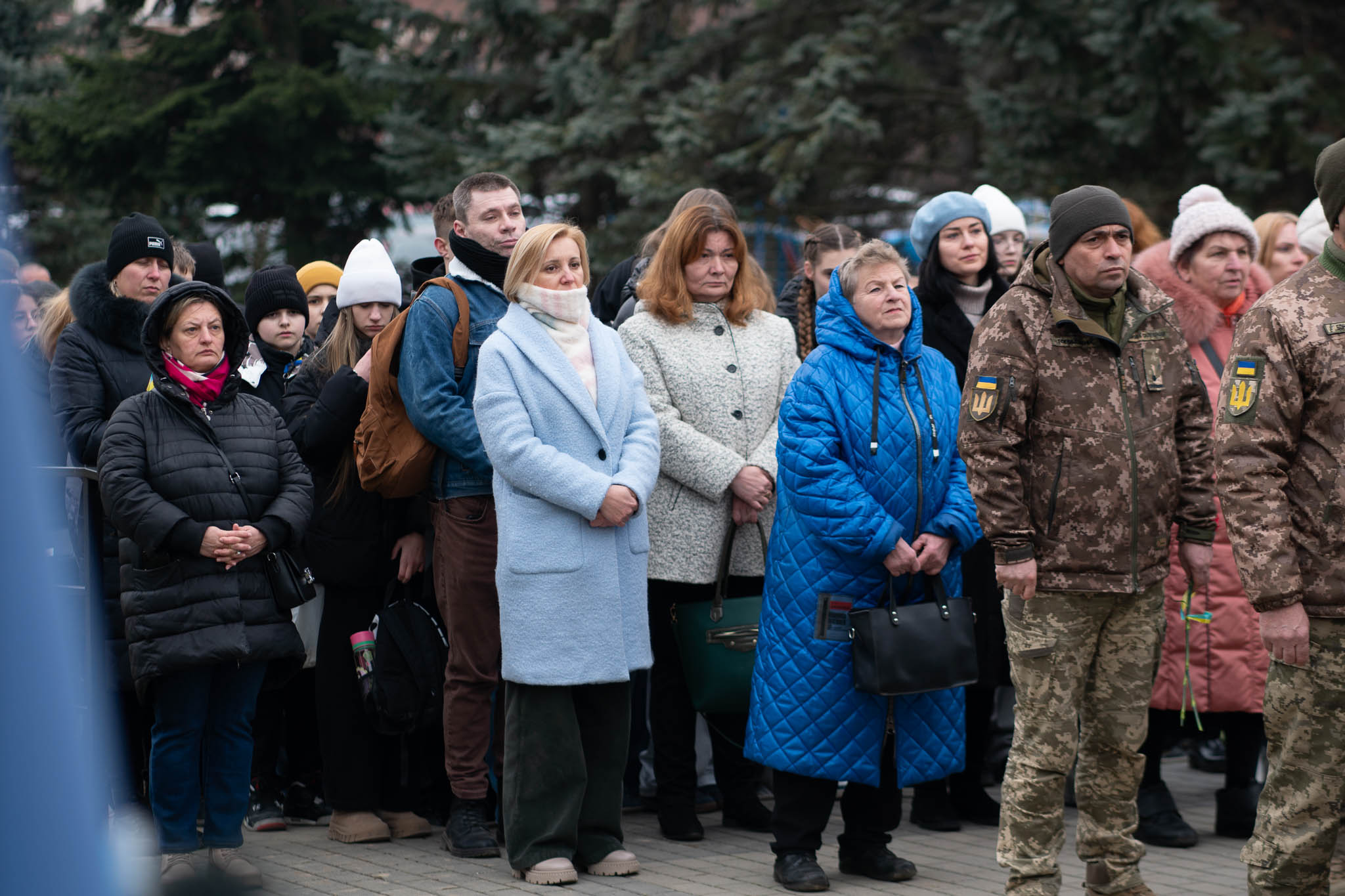 Вшанування пам'яті в Ужгороді на Пагорбі Слави