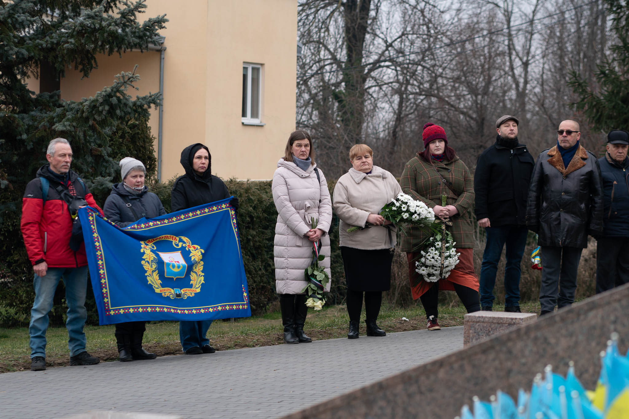 Вшанування пам'яті в Ужгороді на Пагорбі Слави