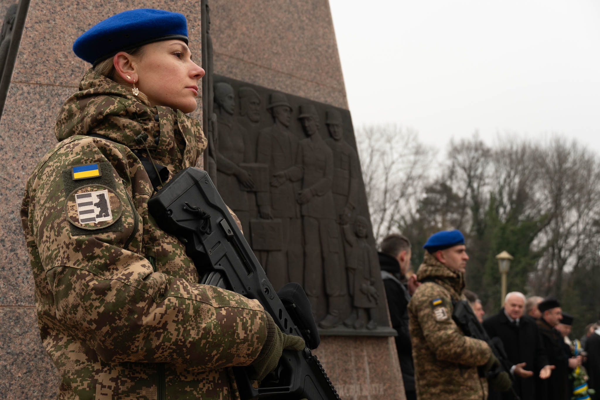 Вшанування пам'яті в Ужгороді на Пагорбі Слави