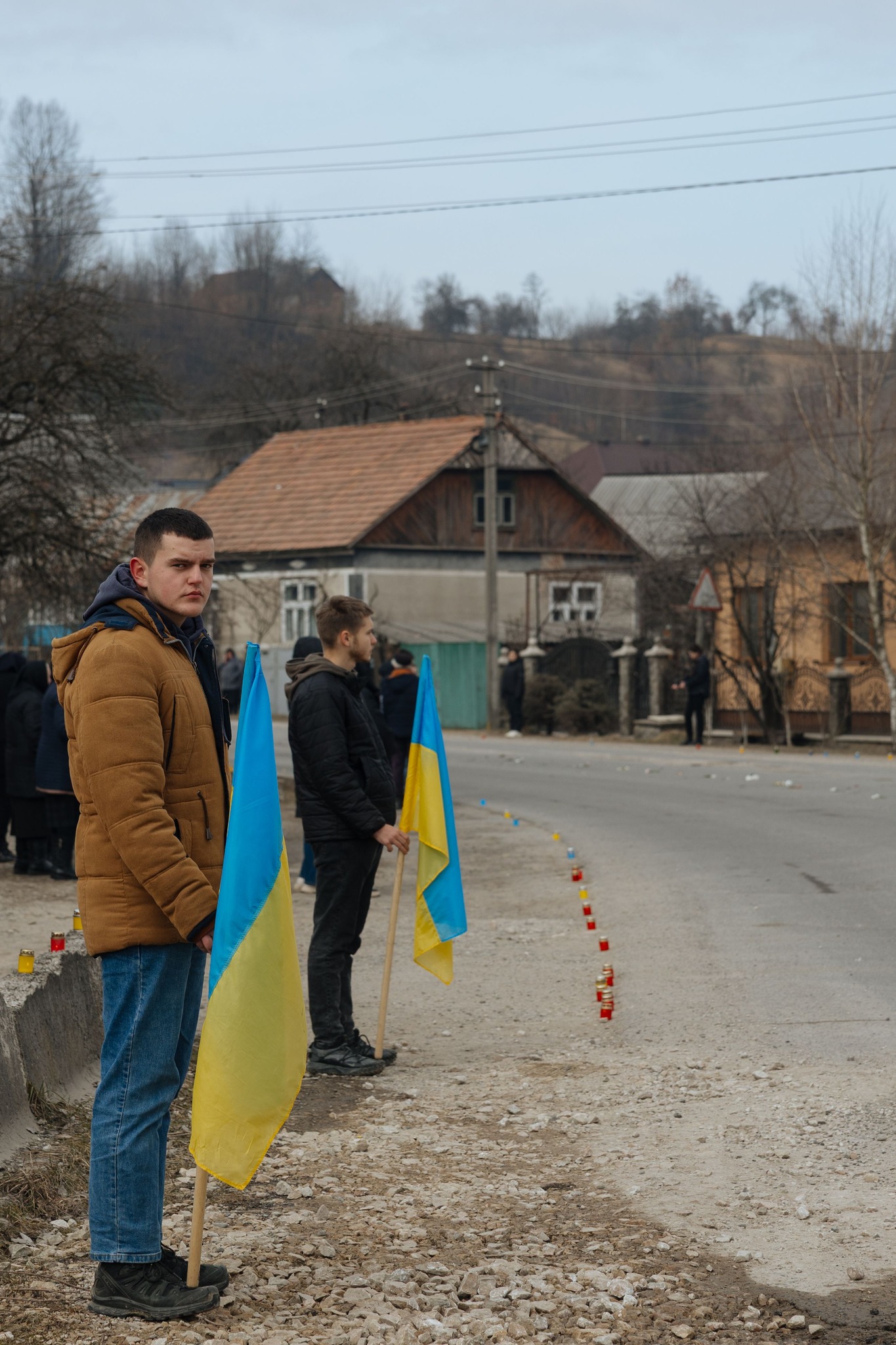 Прощання із воїном Віталієм Мотилем