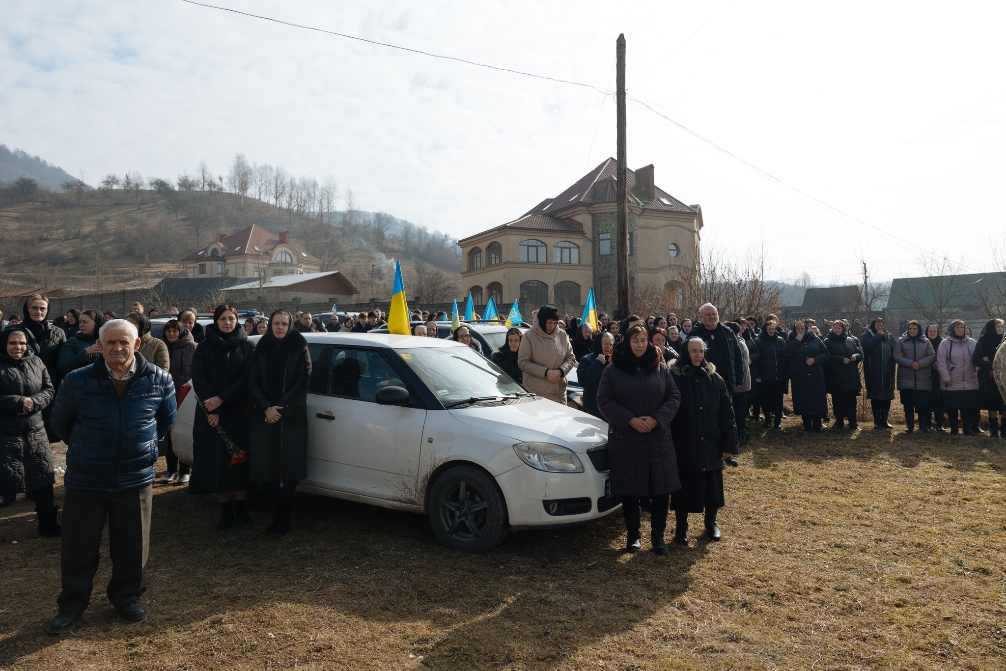 Прощання із воїном Віталієм Мотилем