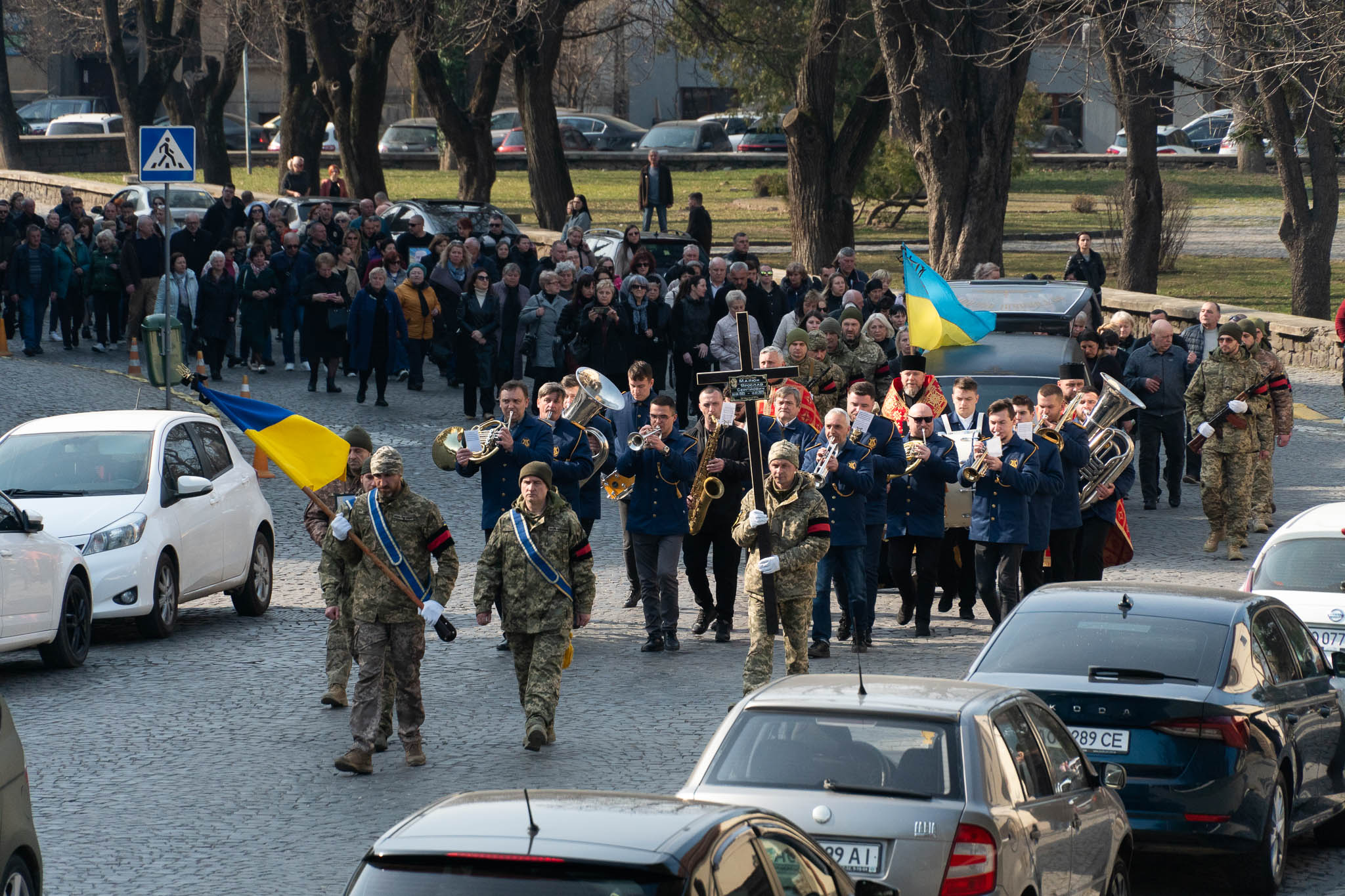 Прощання із воїном Ярославом Малюком