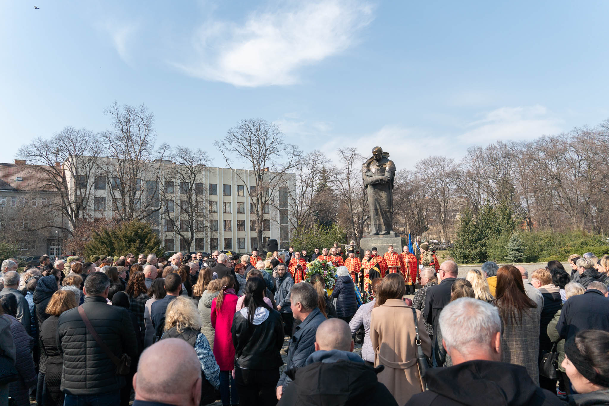 Прощання із воїном Ярославом Малюком