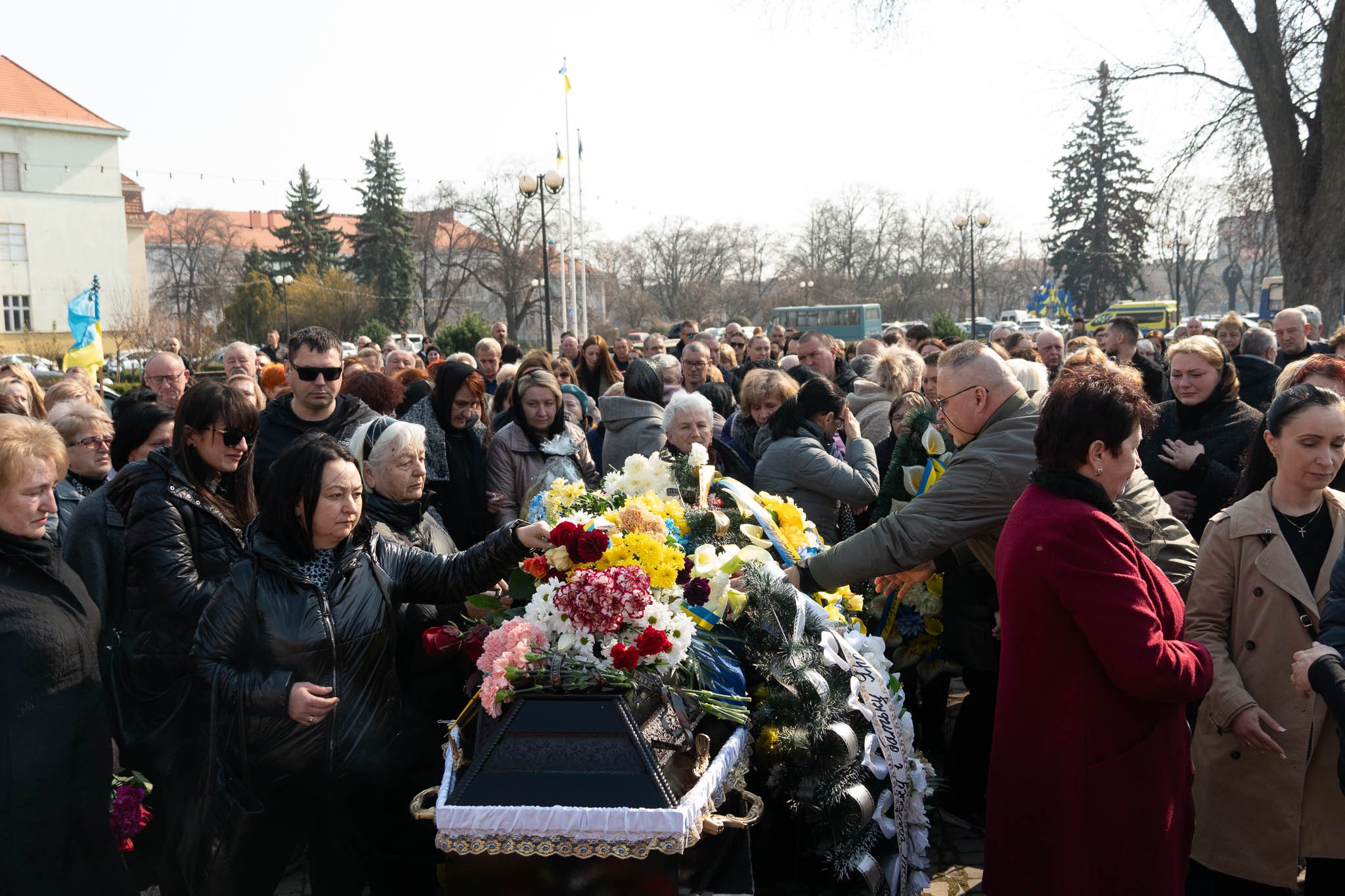 Прощання із воїном Ярославом Малюком