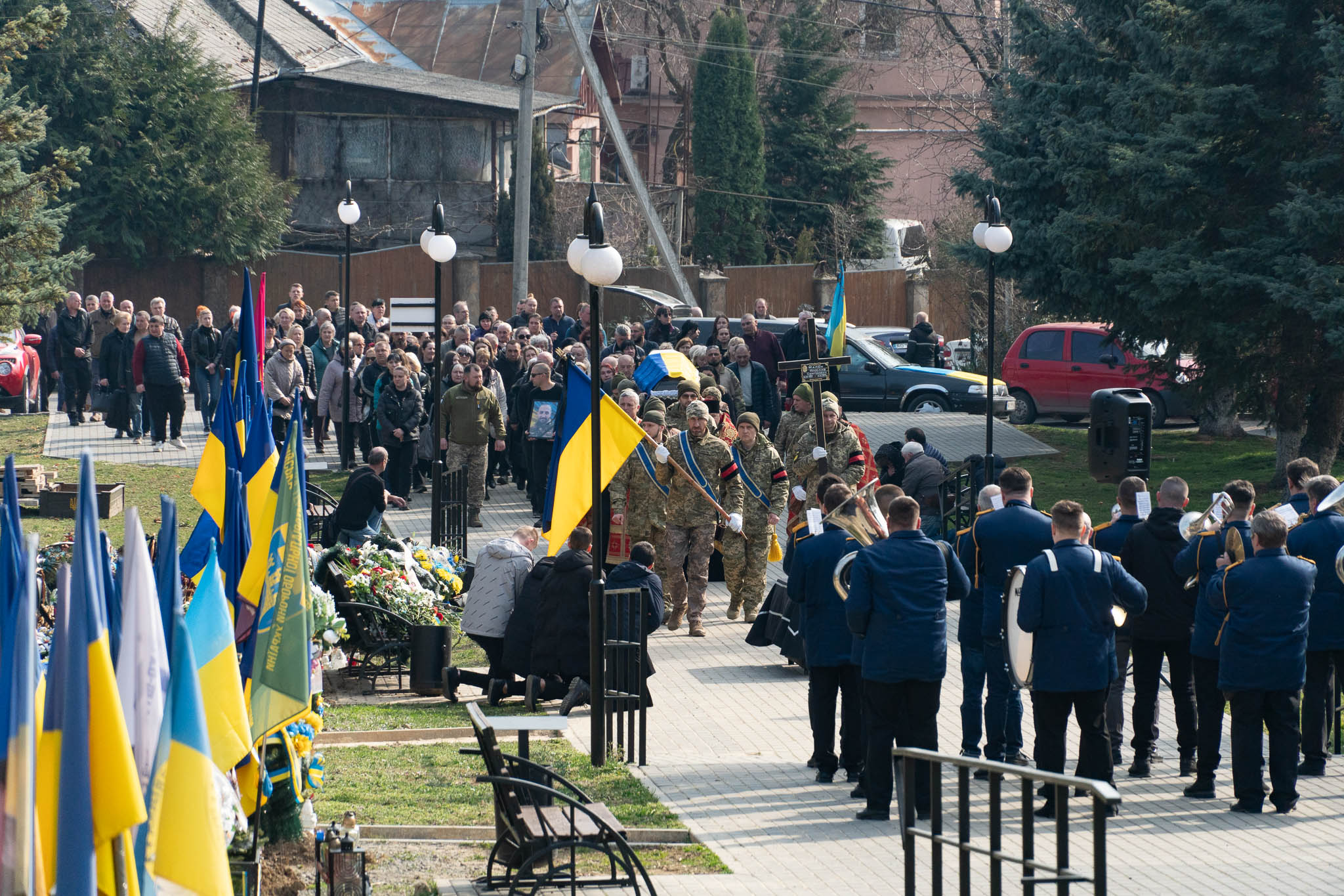 Прощання із воїном Ярославом Малюком