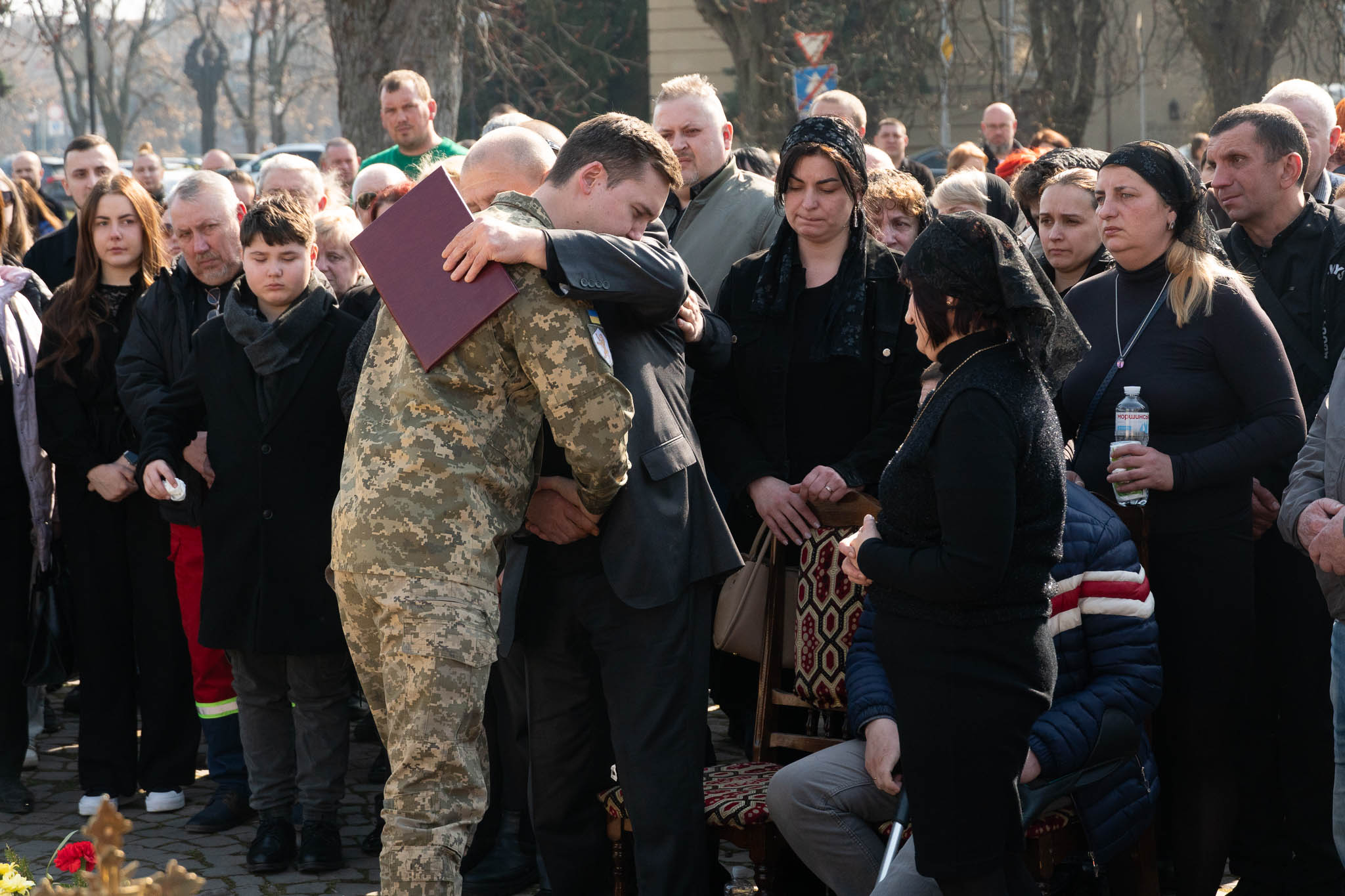 Прощання із воїном Ярославом Малюком