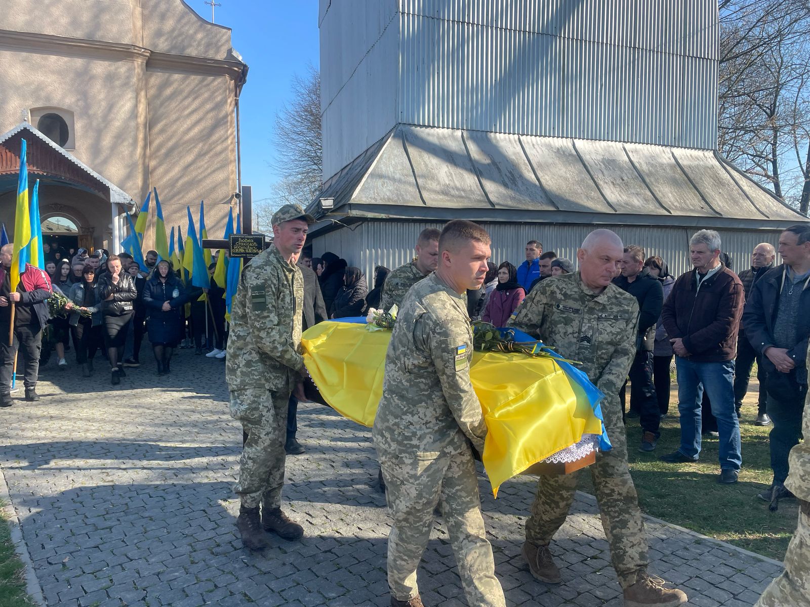 Прощання із воїном Станіславом Любкою