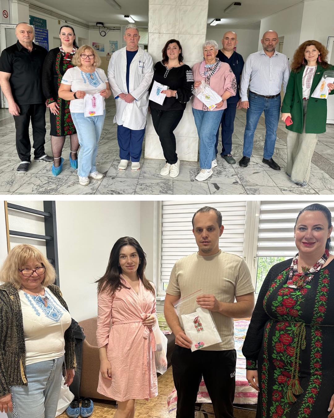 Пакунки з вишиванками