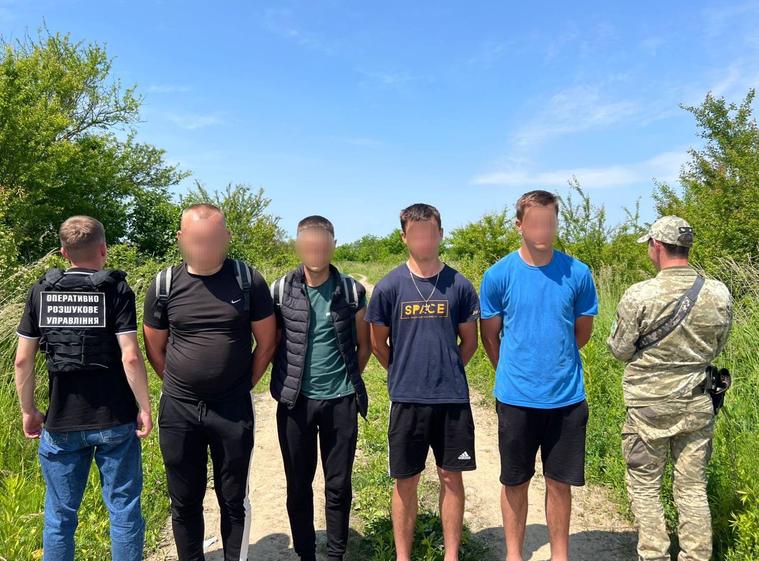 Затримані порушники кордону