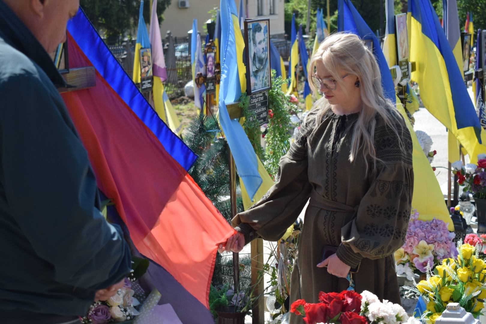 Вшанування пам'яті воїна Віктора Синька