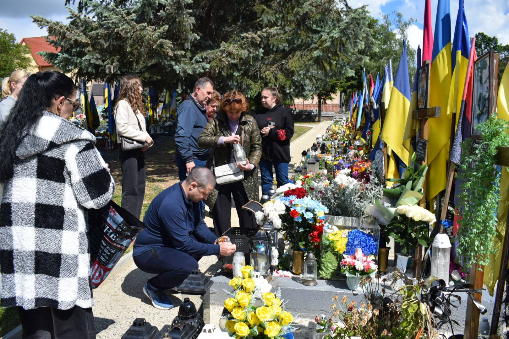 Вшанування пам'яті воїна Віктора Синька