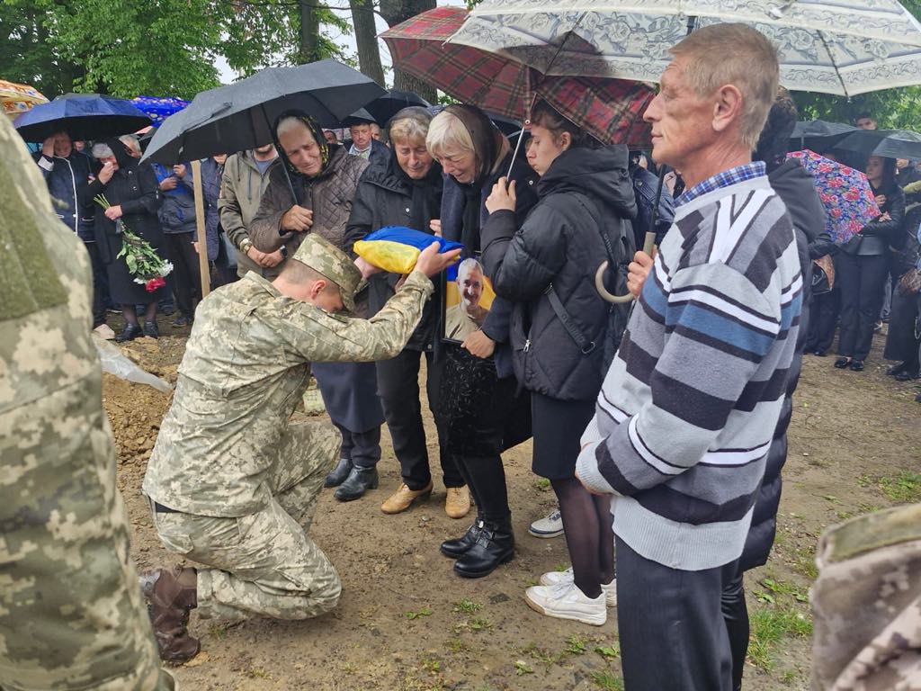 Прощання з воїном Андрієм Алексиком
