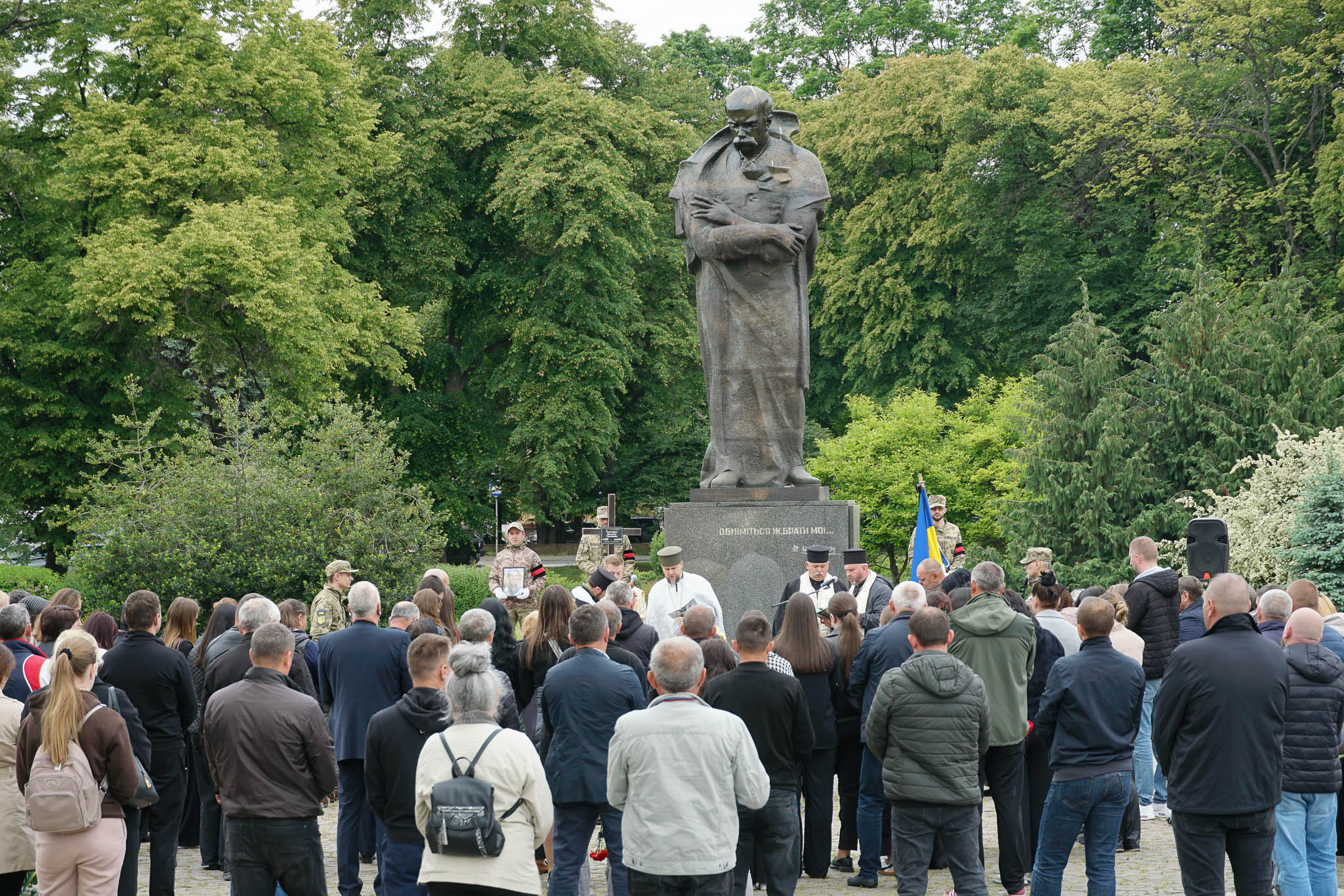 Прощання із воїном Василем Чурговичем