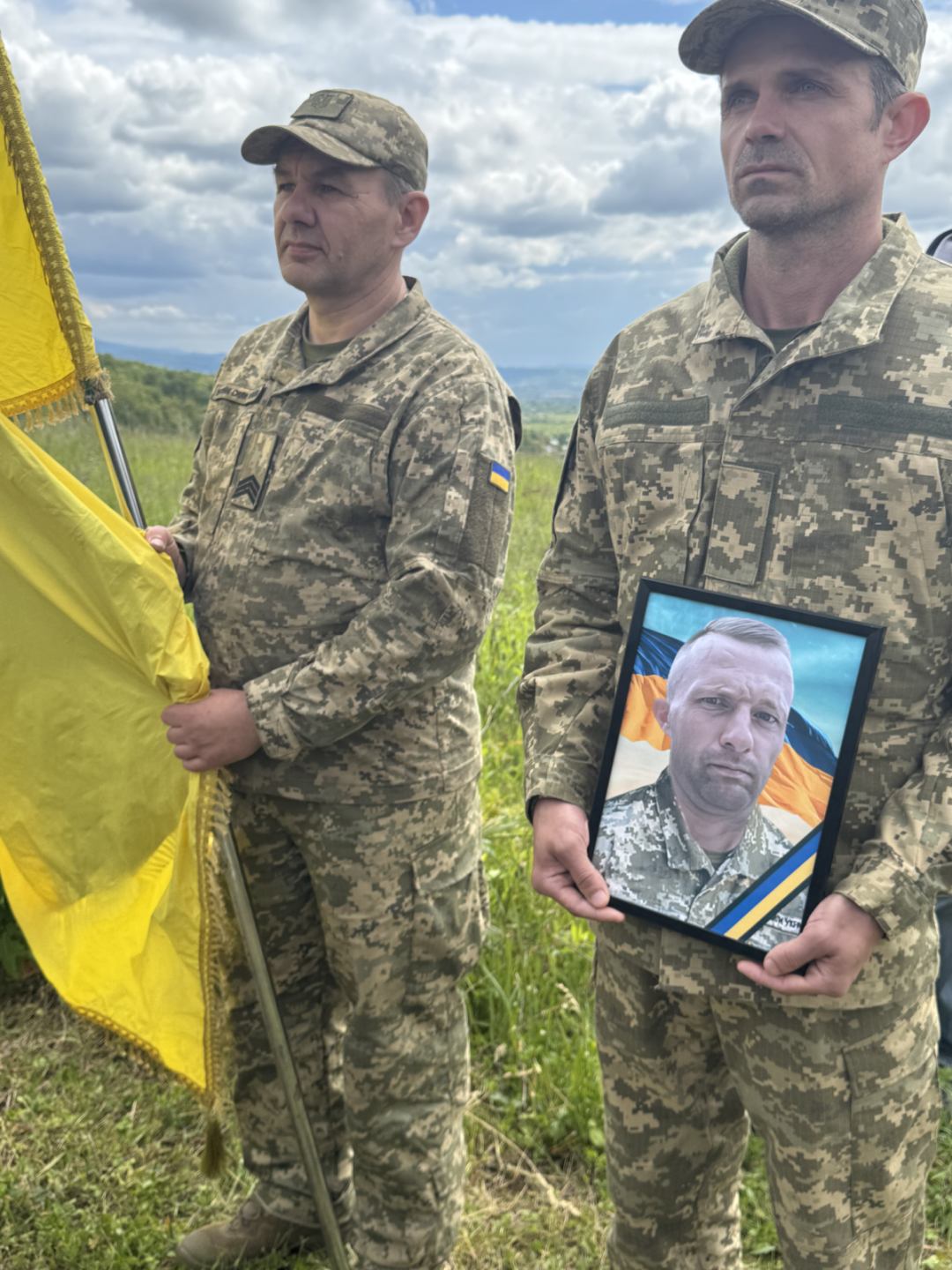 Прощання із військовим Юрієм Порошенком