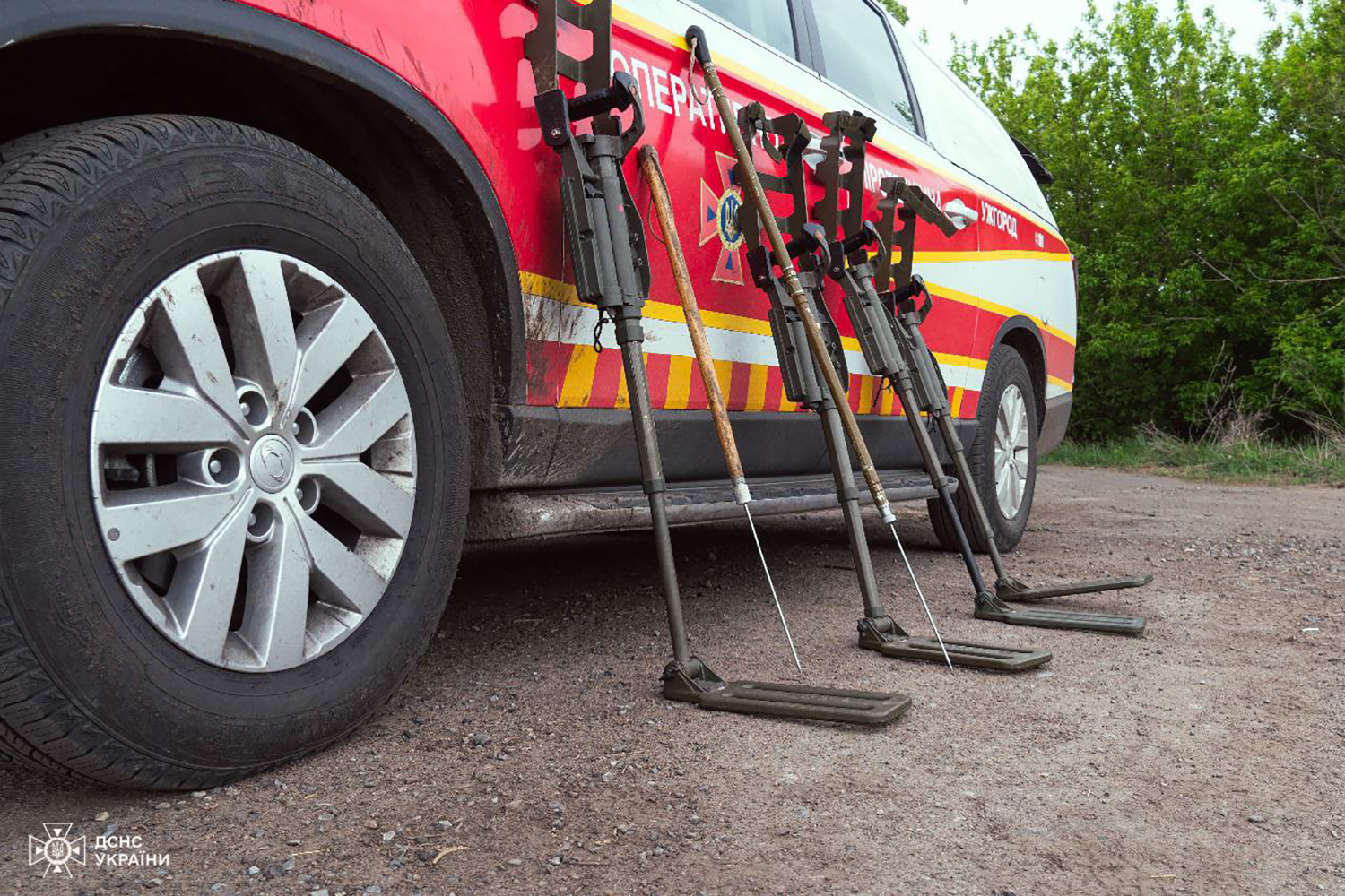 Інструменти для виявлення небезпечних знахідок 