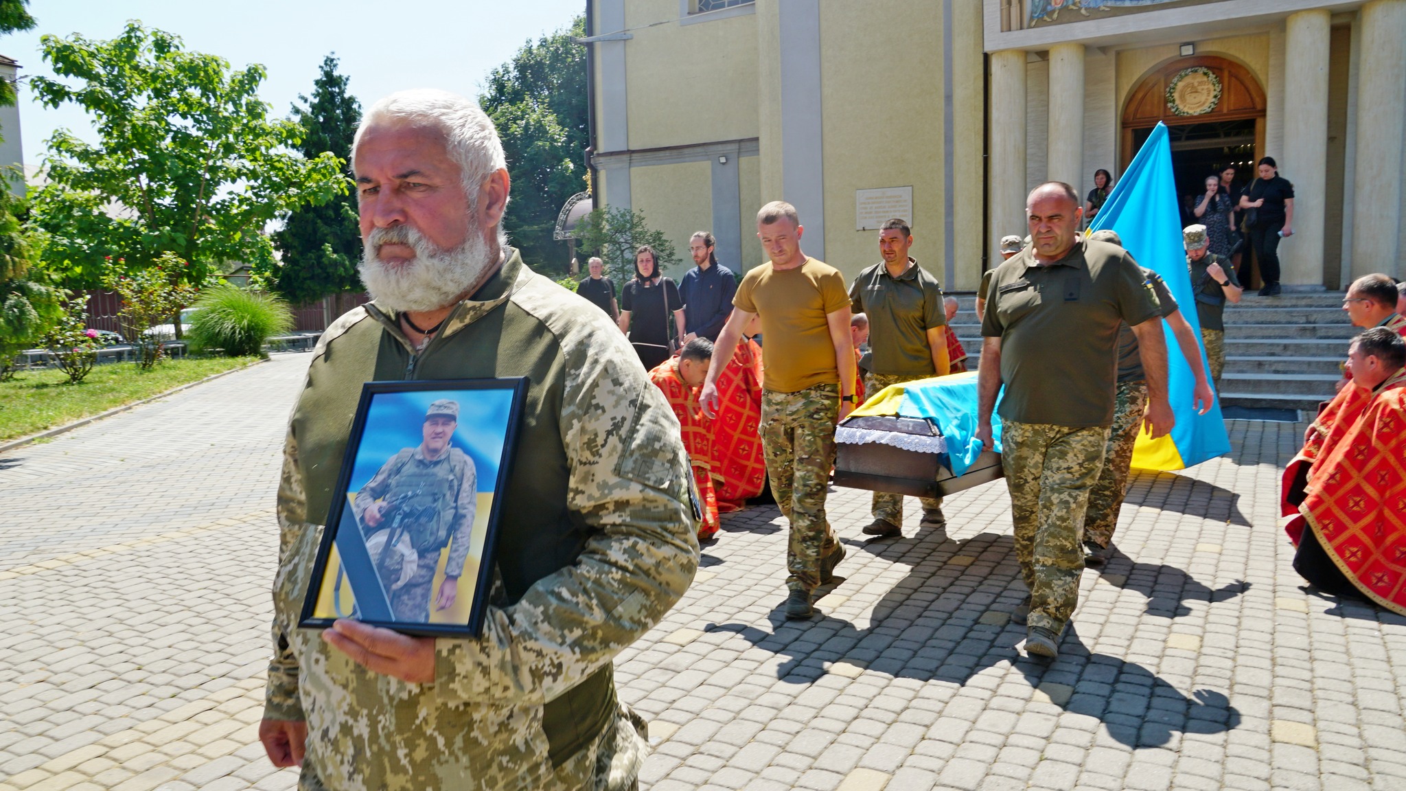 Прощання із воїном Василем Тарканієм