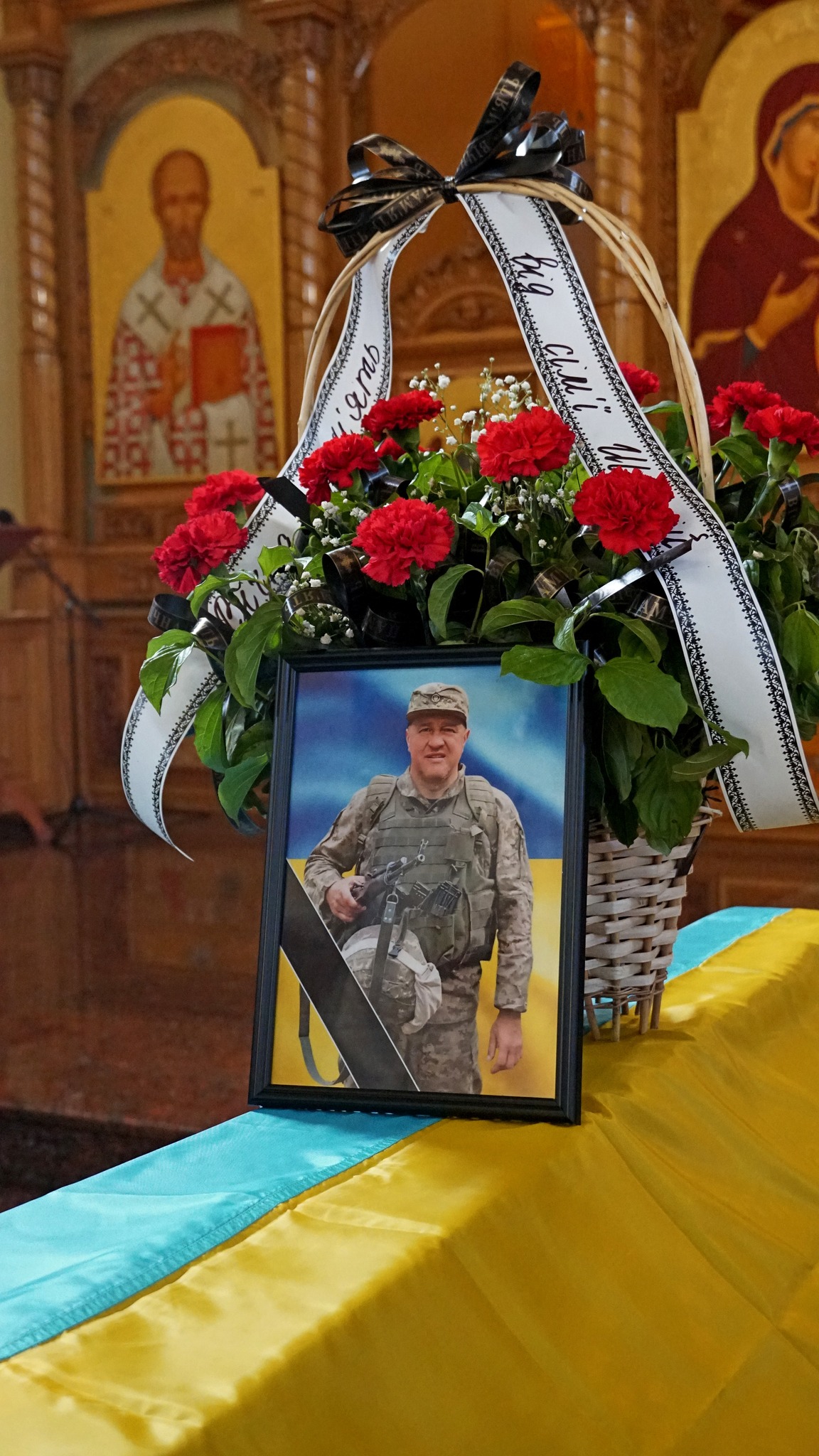 Прощання із воїном Василем Тарканієм