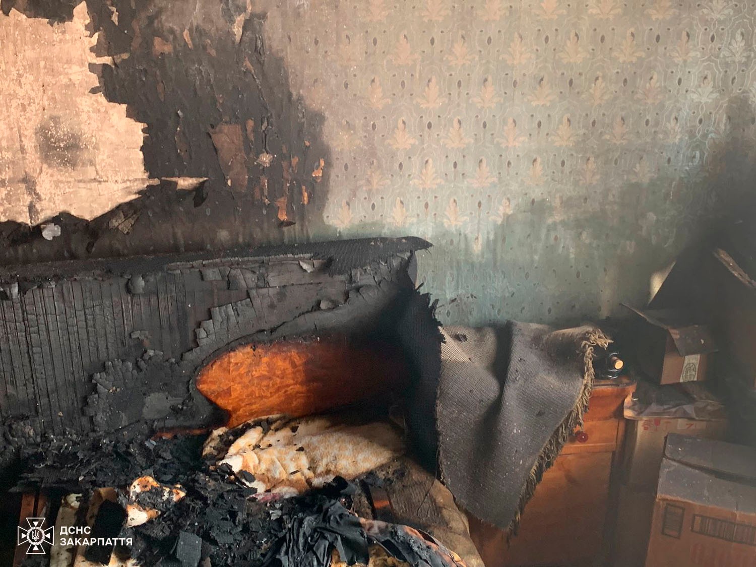 Помешкання, у якому сталася пожежа