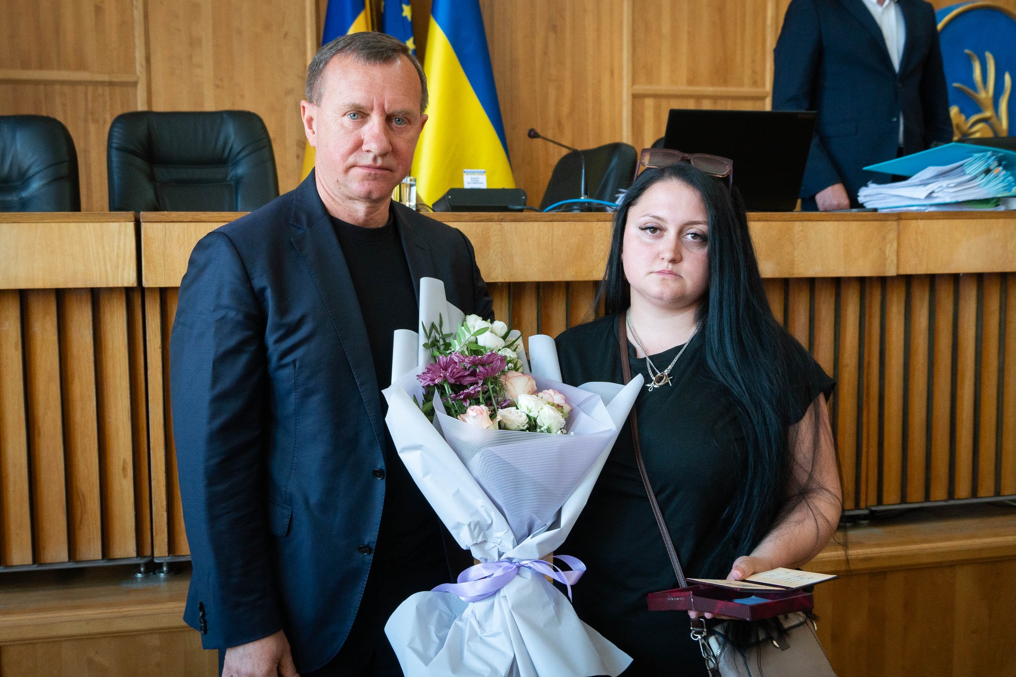 Вручення відзнак рідним полеглих воїнів