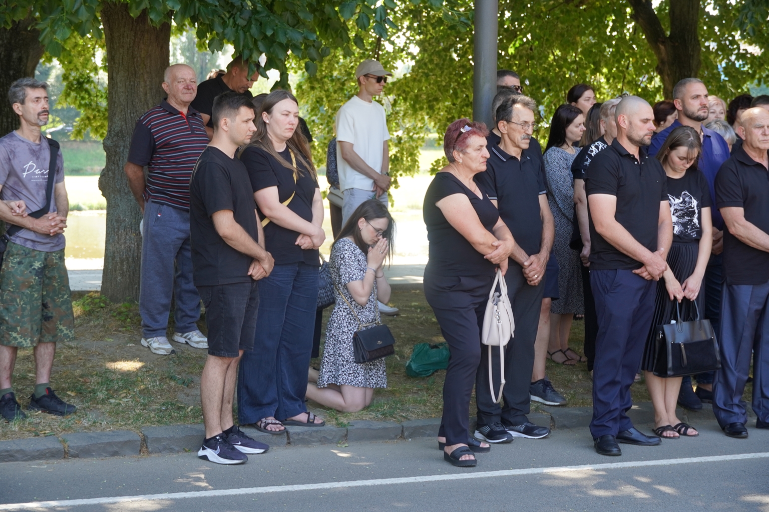 Прощання з полеглим військовим Сергієм Желізкою