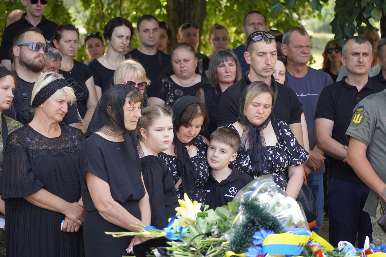 Прощання із воїном Сергієм Гвоздецьким