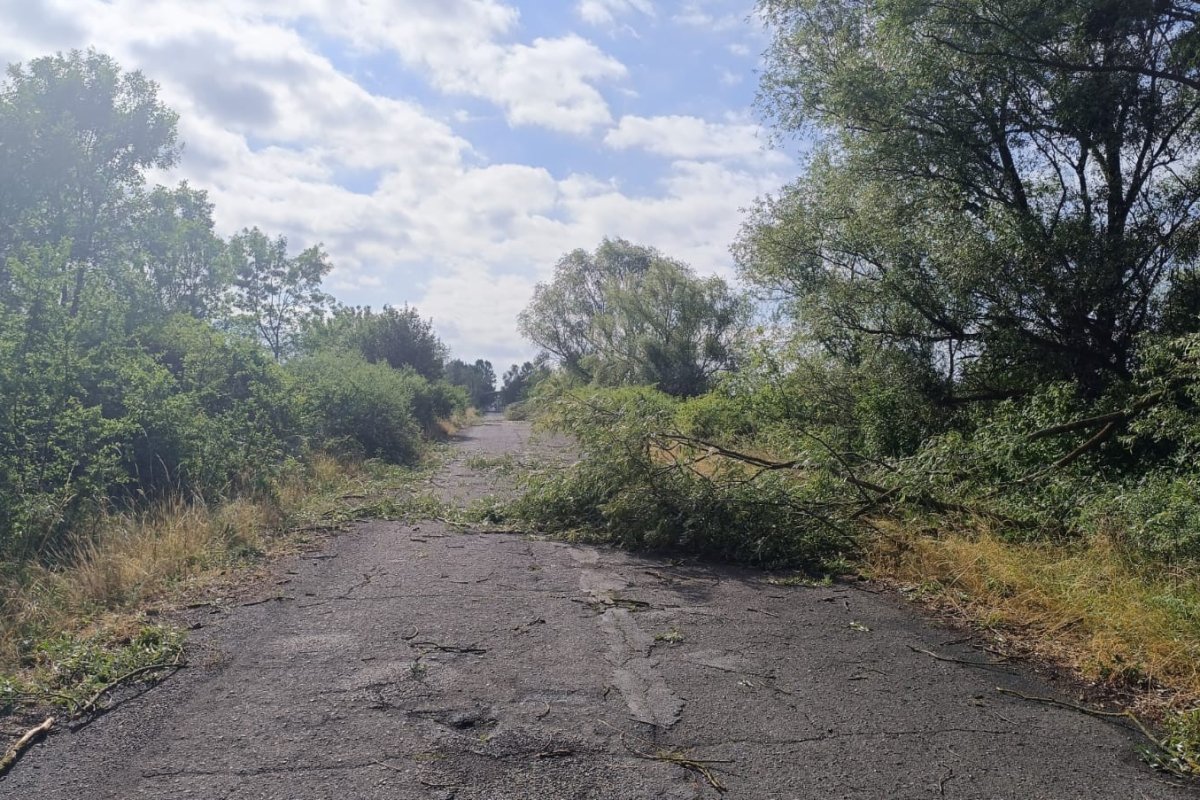 Наслідки негоди на українсько-румунському кордоні