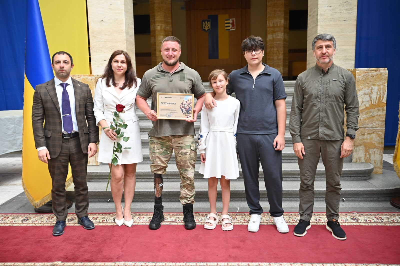 Вручення сертифікатів на житло військовим