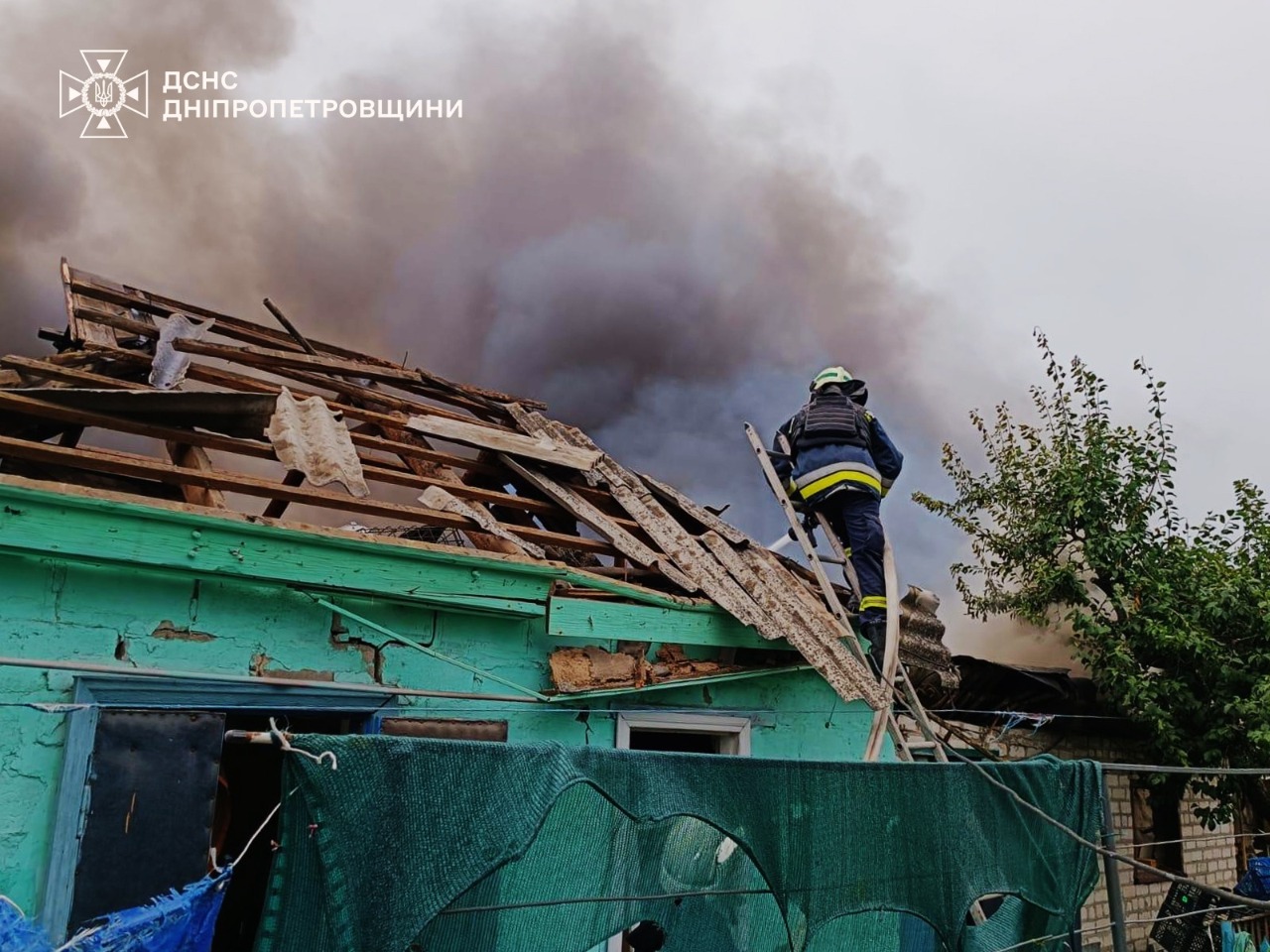 Наслідки російської атаки на Дніпропетровщині