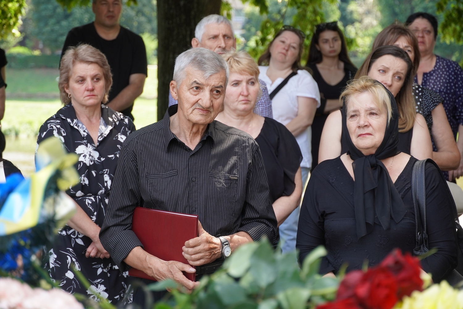Прощання із воїном Віталієм Лакатошем