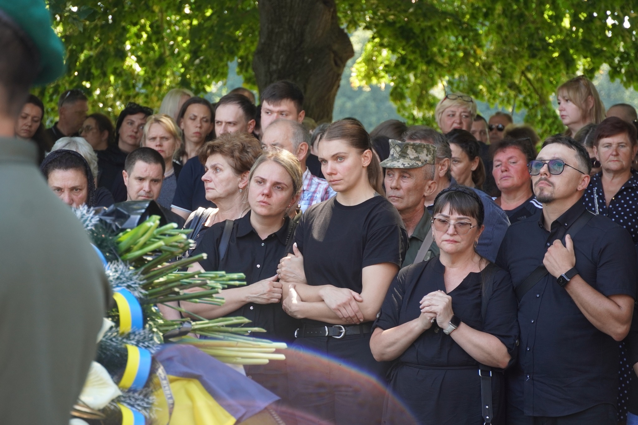 Прощання із інспектором прикордонної служби Василем Шкобою