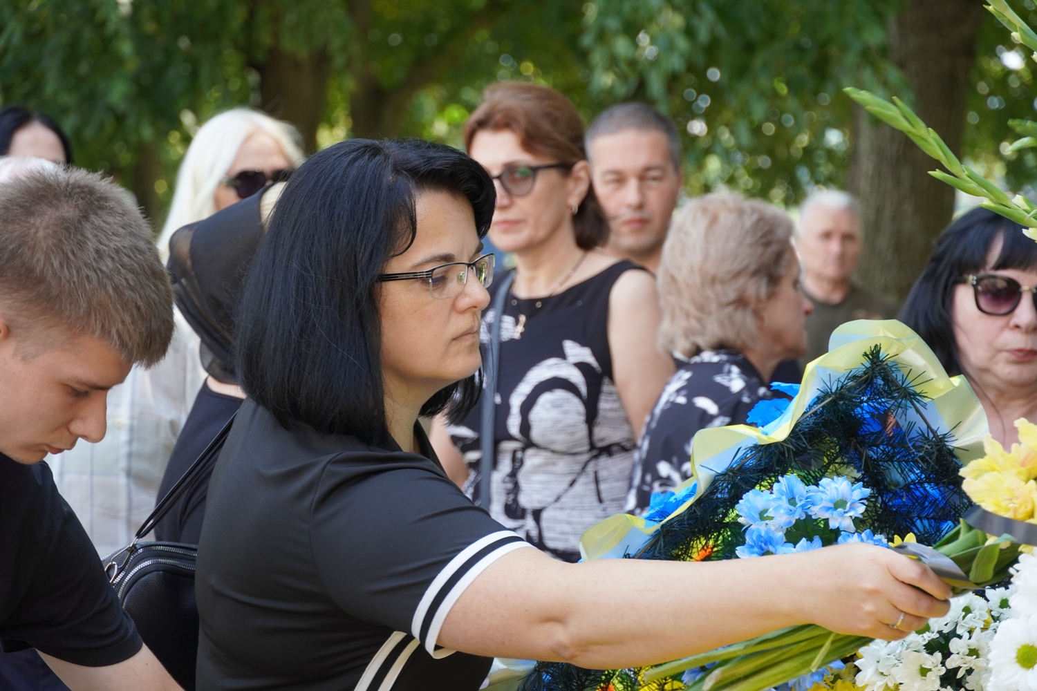 Прощання із воїном Віталієм Лакатошем