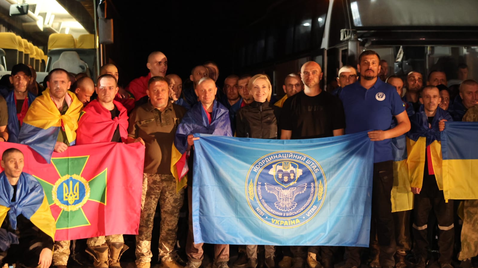 Повернені з полону українські військові