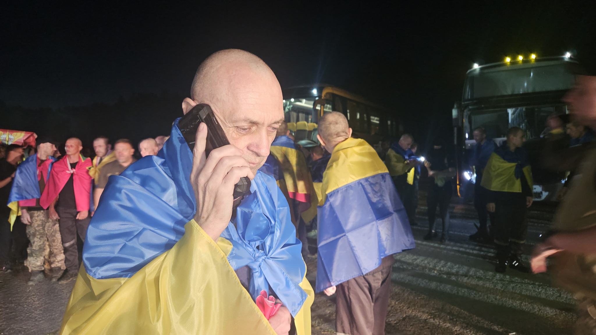 Повернені з полону українські військові