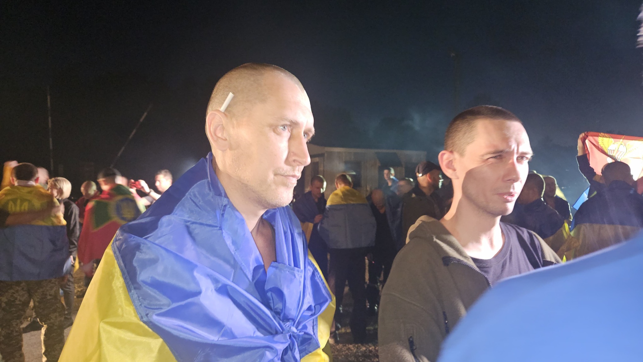 Повернені з полону українські військові