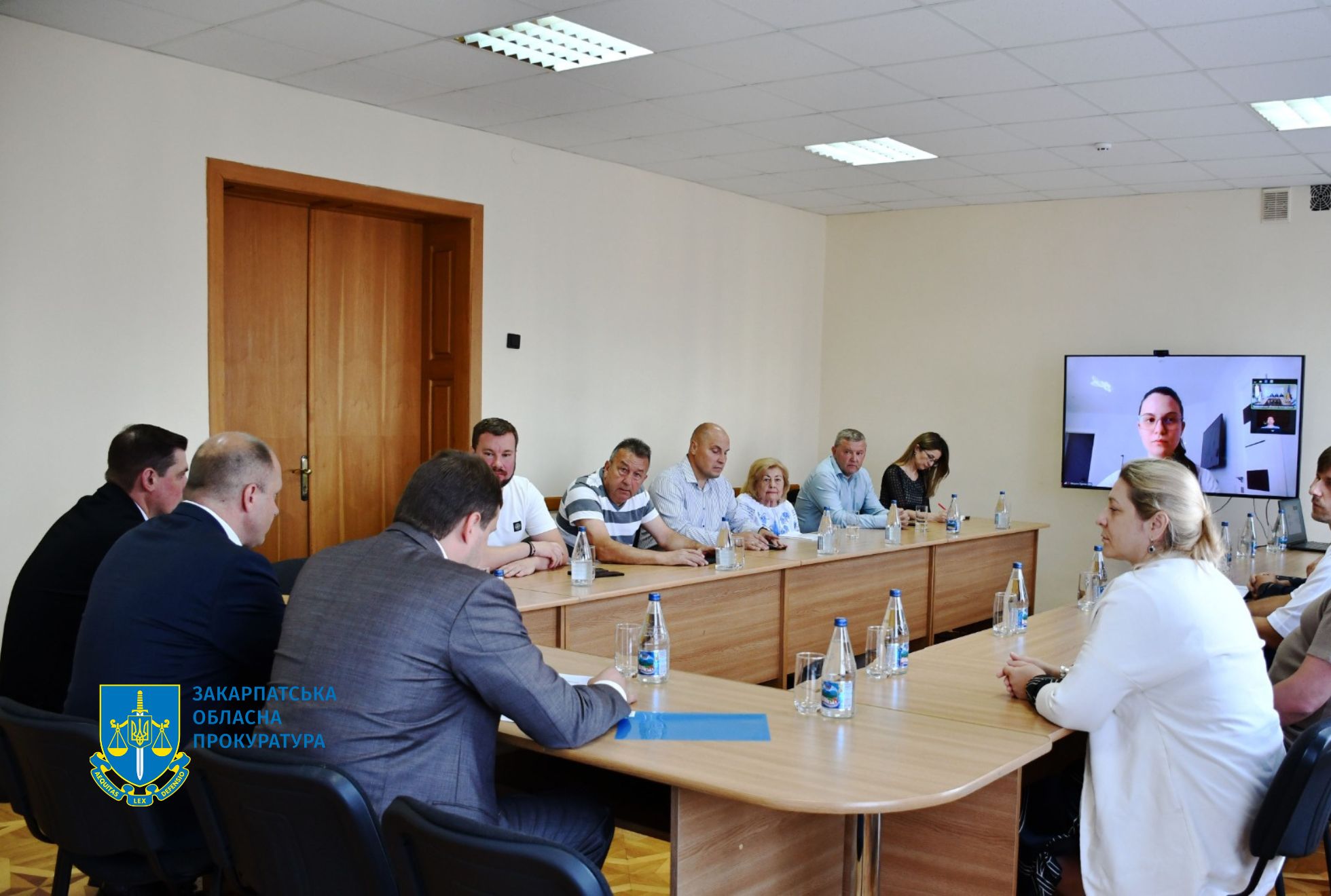 Зустріч у Закарпатській обласній прокуратурі