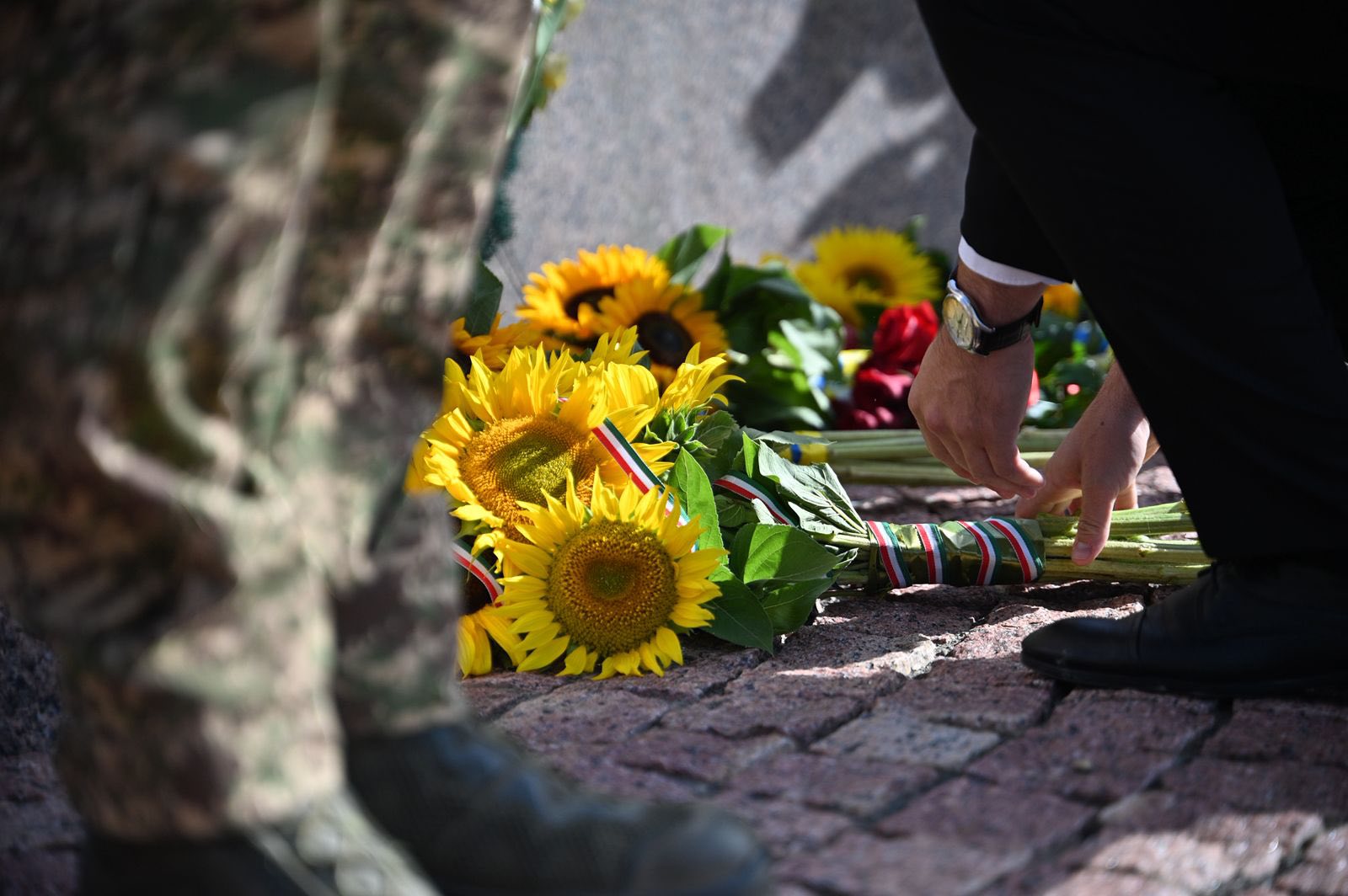 Вшанування пам'яті загиблих Героїв на Пагорбі Слави в Ужгороді