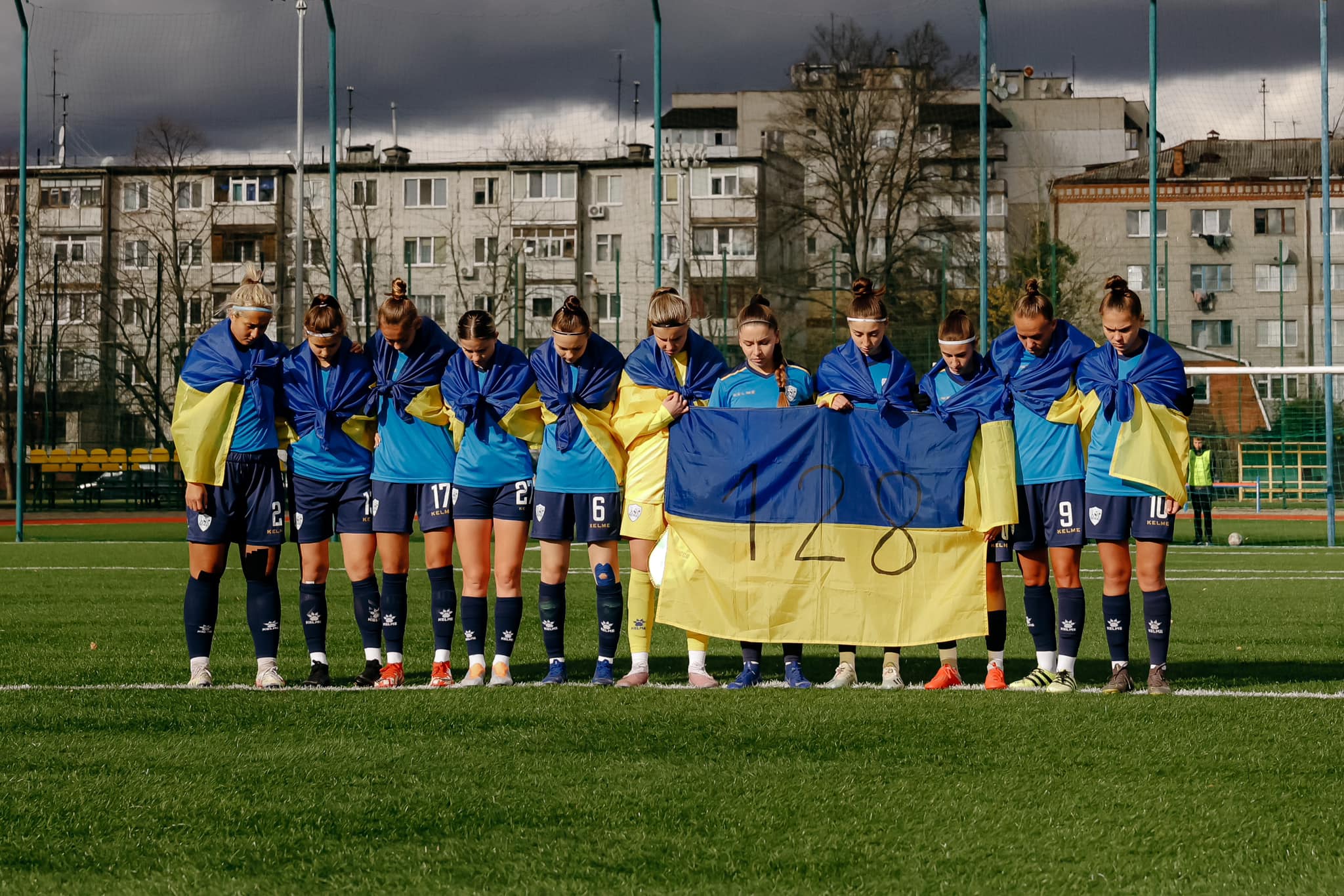 спортсменки згадали тих, хто загинув за Батьківщину 