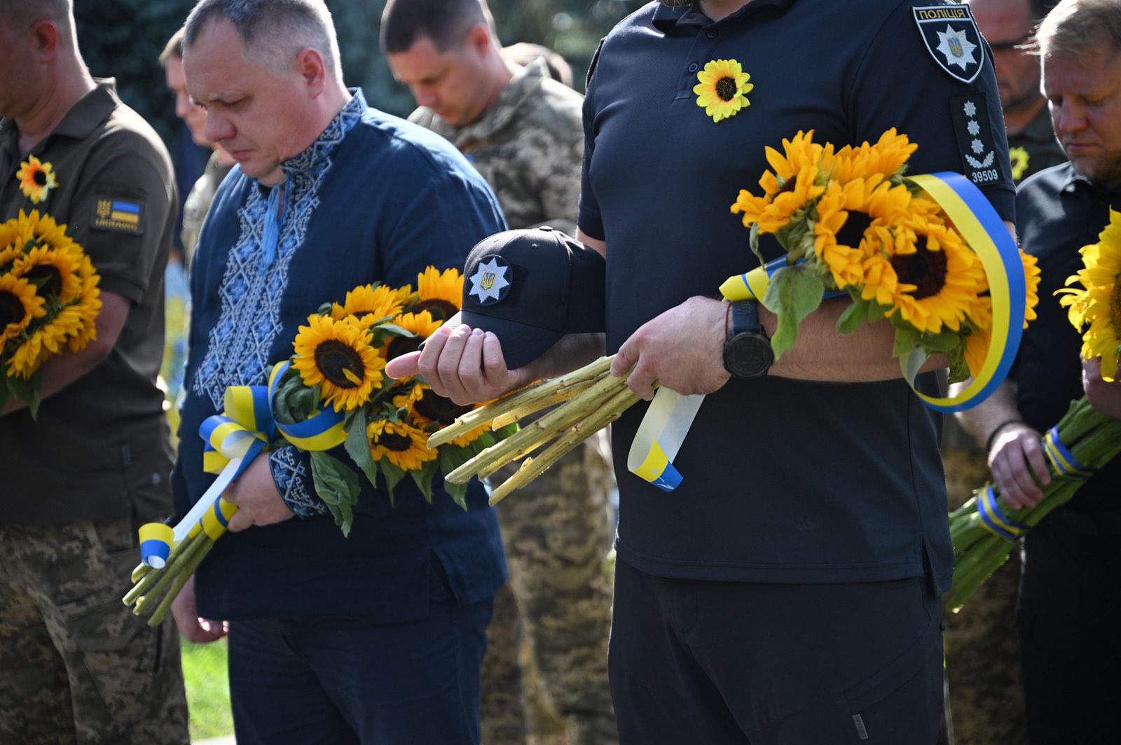 Вшанування пам'яті загиблих Героїв на Пагорбі Слави в Ужгороді