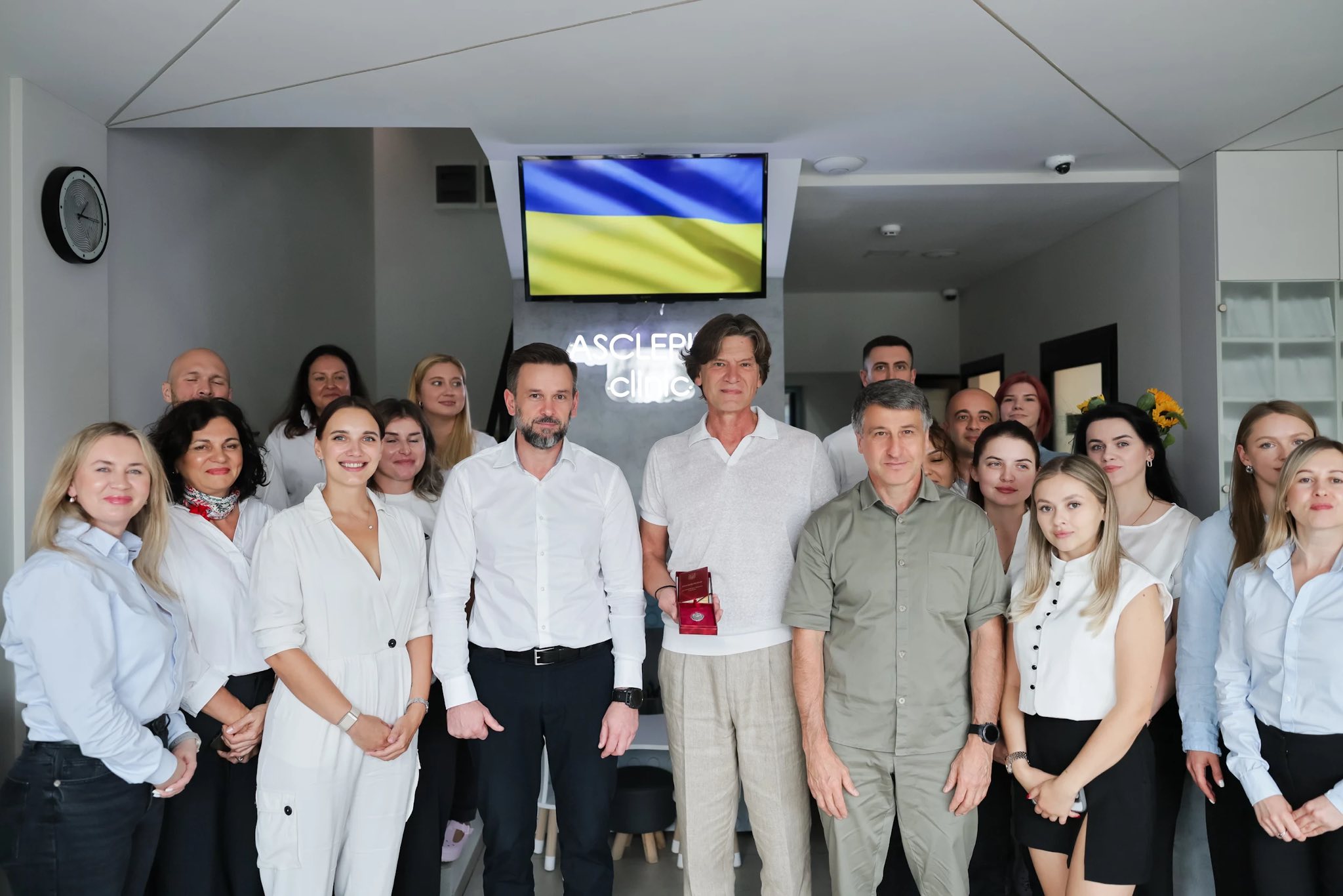Юрій Андрашко, медпрацівники, Віктор Микита, Мирослав Білецький