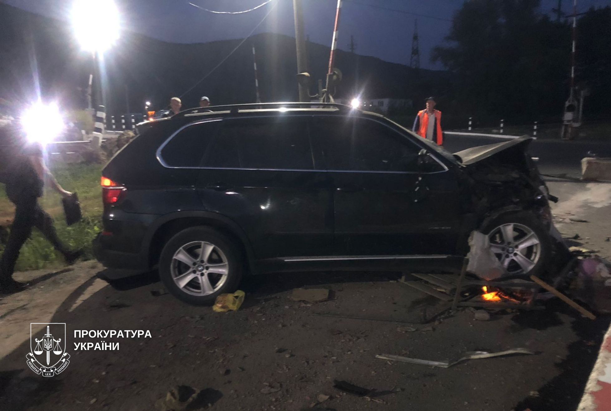 Місце ДТП у Перечині