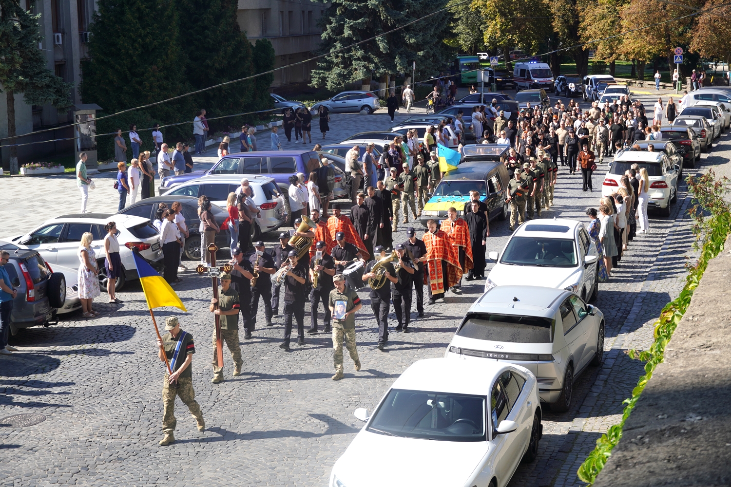 Прощання з воїном Андрієм Поганем