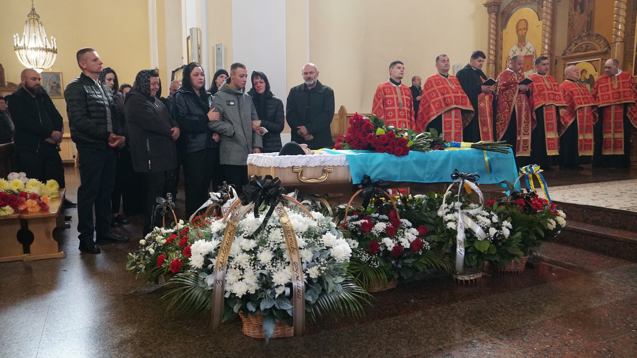 Прощання з воїном Андрієм Телінгером
