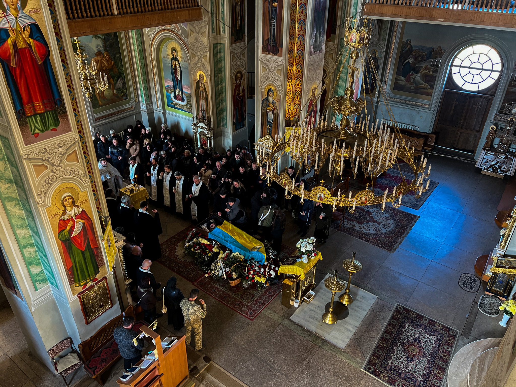 Прощання із захисником Тіберієм Полянським