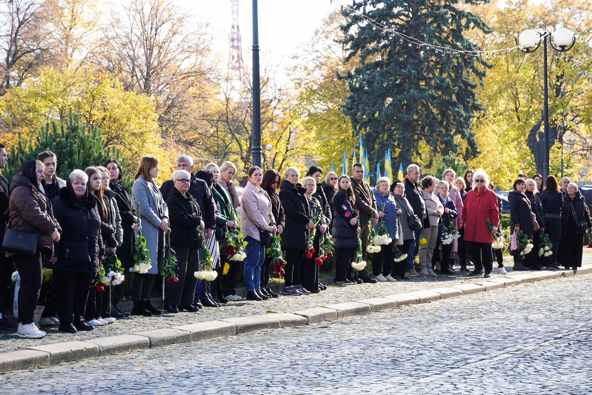 Прощання з полеглим Михайлом Гончаруком