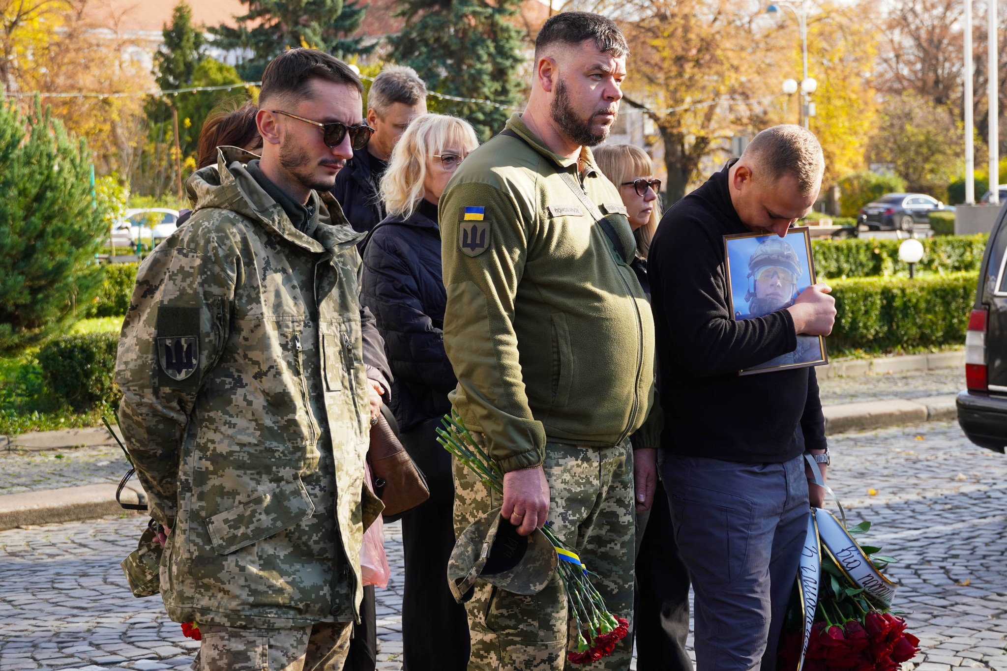 Прощання з полеглим Михайлом Гончаруком