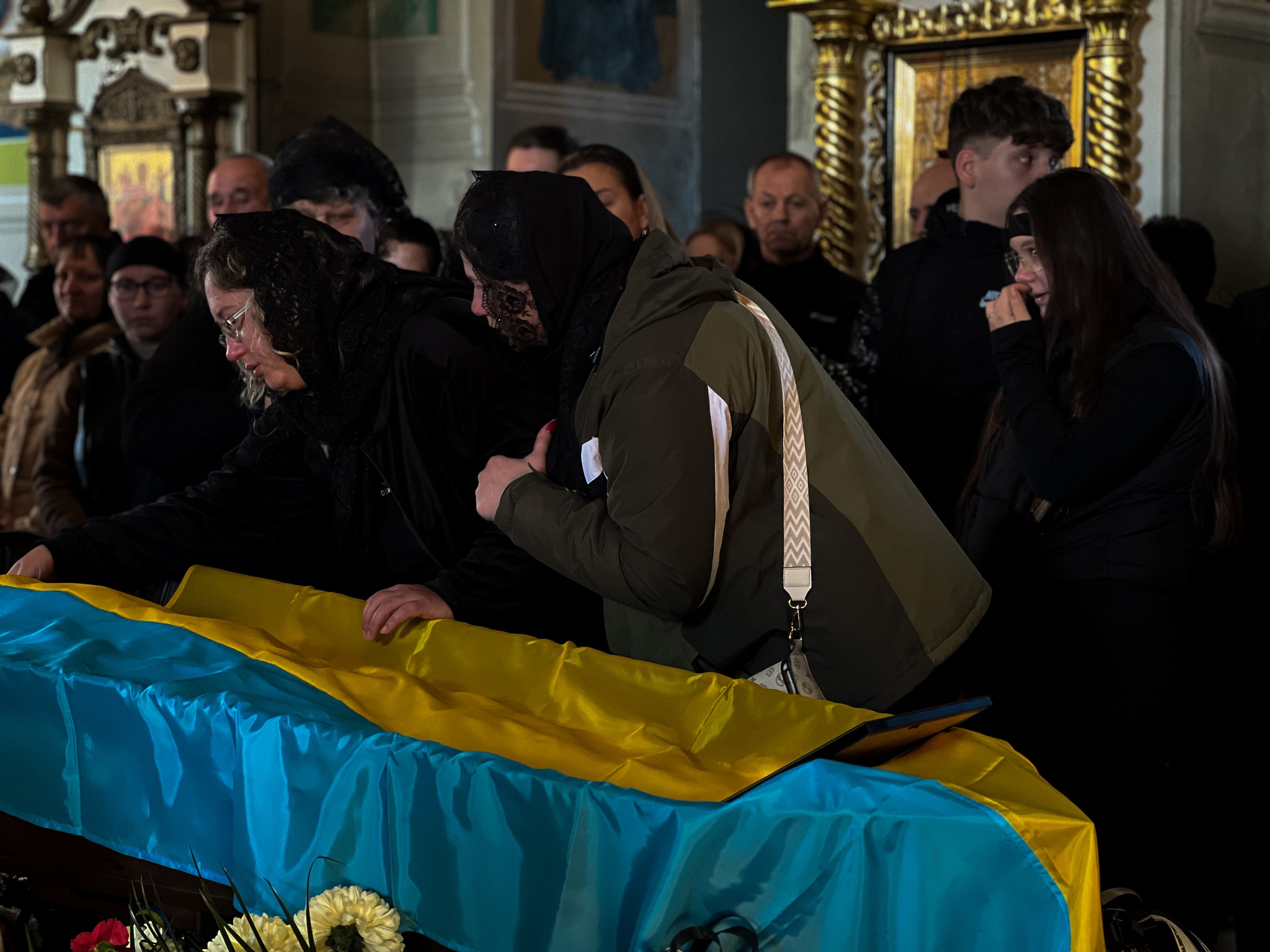 Прощання із захисником Тіберієм Полянським