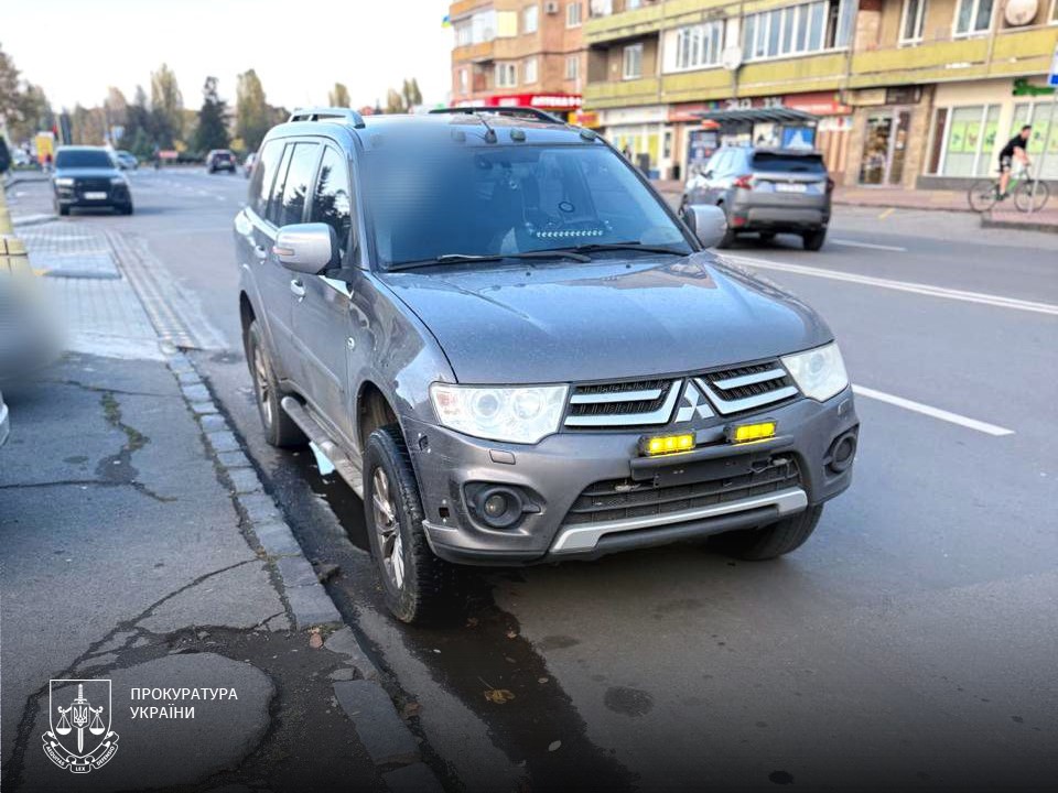 Авто підозрюваного