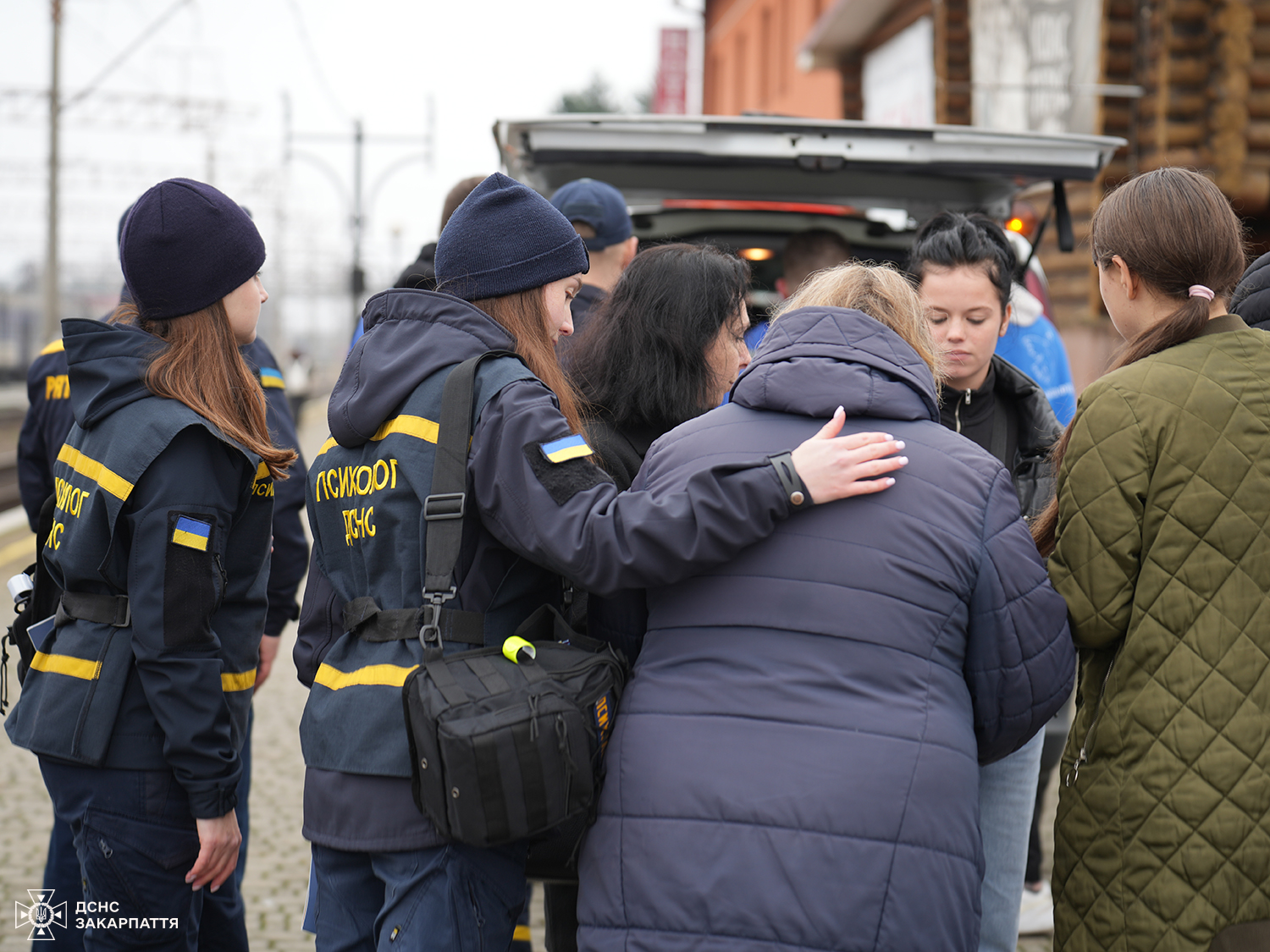 Евакуйовані люди