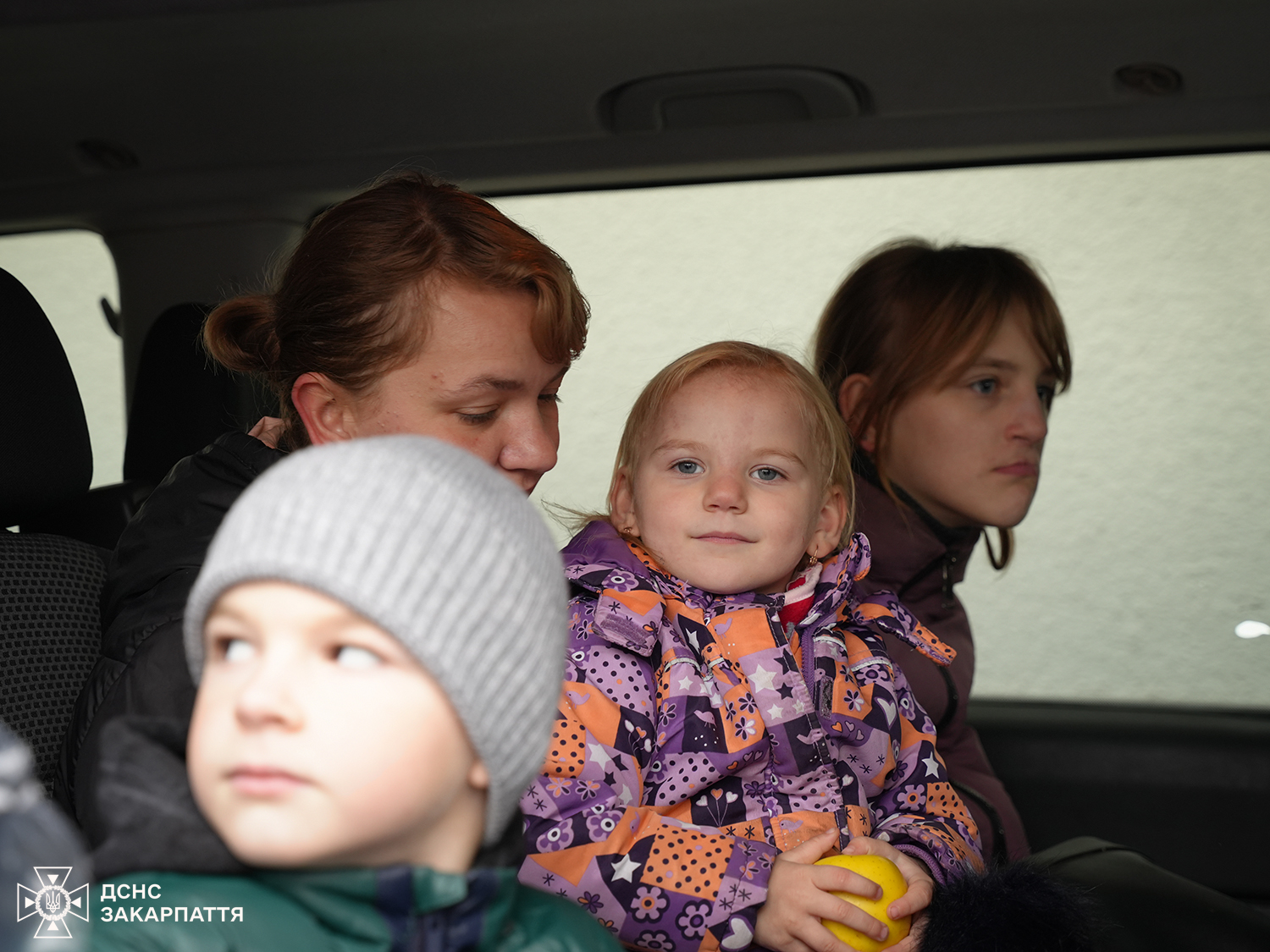 Прибуття евакуаційного поїзда до Мукачева