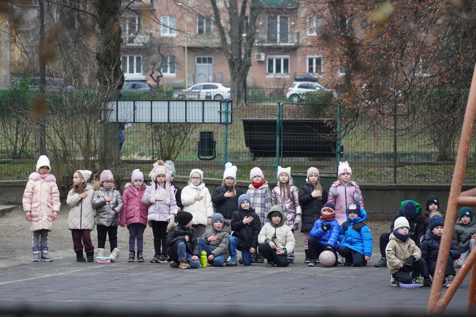 Прощання з полеглим воїном Олександром Горошником